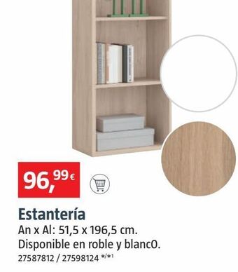 Bauhaus Estanterías oferta