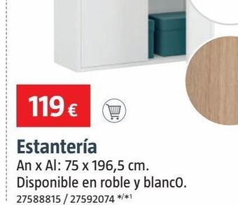 Bauhaus Estanterías oferta