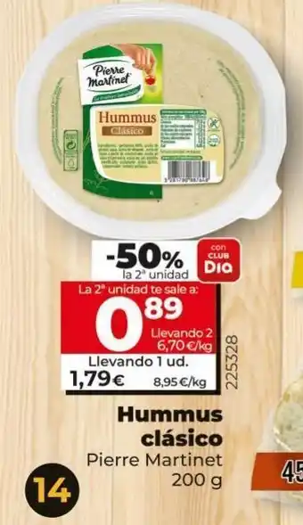La Plaza de DIA Hummus oferta