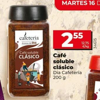 Dia Café soluble oferta
