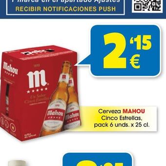 TOP Cash & Carry Cerveza mahou oferta