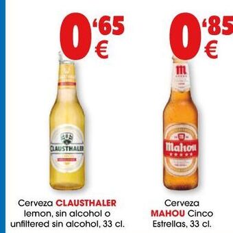TOP Cash & Carry Cerveza oferta