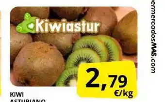 Supermercados MAS KIWI ASTURIANO oferta