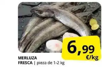 Supermercados MAS MERLUZA FRESCA 1-2kg oferta