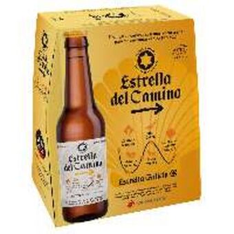 FROIZ Cerveza estrella del camino botella 6x33 cl oferta