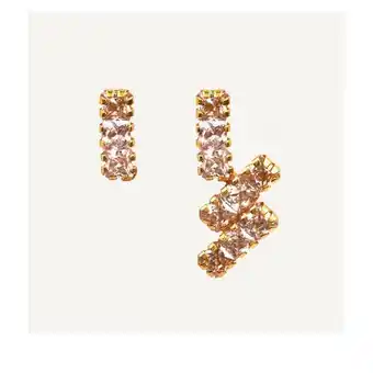 Roselin Pendientes uneven oro 18k oferta