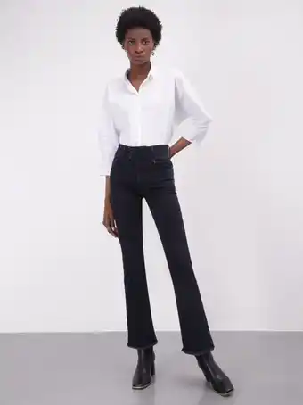 Lion of Porches Pantalones para mujer de corte bootcut en denim elástico de ajuste regular oferta