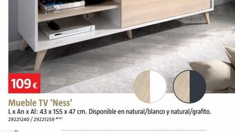 Bauhaus Mueble tv ness oferta