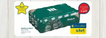 Supermercados La Despensa Mahou clásica p24 latas oferta