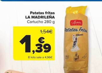 Carrefour Patatas fritas la madrileña oferta