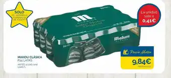 Cash Ecofamilia Mahou clásica p24 latas oferta