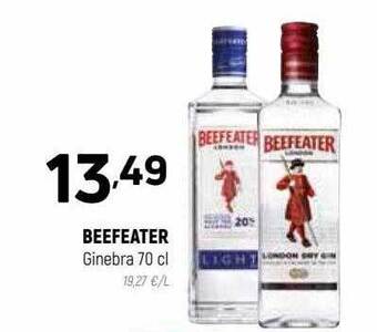 Coviran Beefeater ginebra oferta