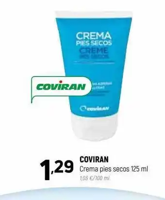 Coviran Coviran crema pies secos oferta