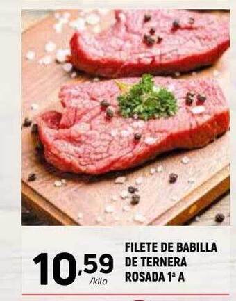 Coviran Filete de babilla de ternera rosada 1a a oferta
