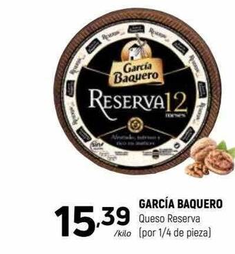 Coviran García baquero queso reserva oferta