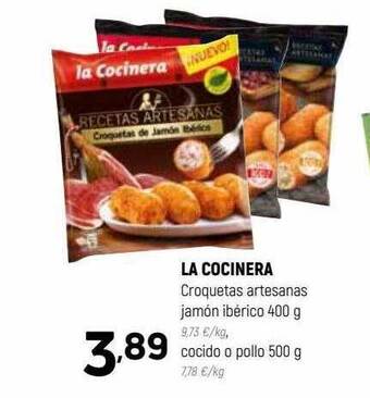 Coviran La cocinera croquetas artesanas jamón ibérico oferta