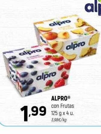 Coviran Alpro con frutas oferta