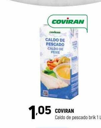 Coviran Coviran caldo de pescado brik oferta