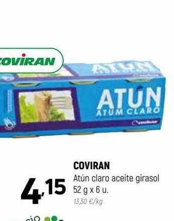 Coviran Coviran atún claro aceite girasol oferta
