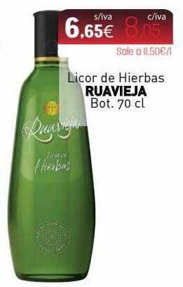 Cuevas Cash Licor de hierbas ruavieja bot oferta