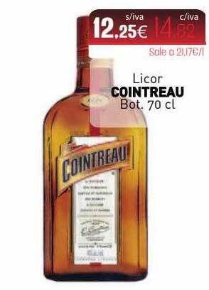 Cuevas Cash Licor cointreau bot oferta