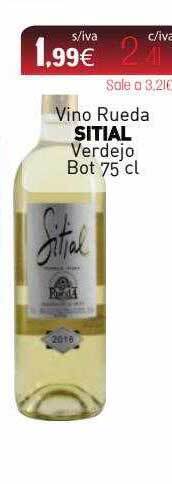 Cuevas Cash Vino rueda sitial verdejo bot oferta