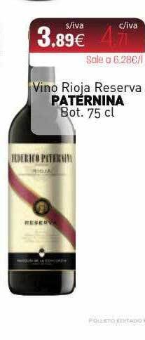 Cuevas Cash Vino rioja reserva paternina bot oferta