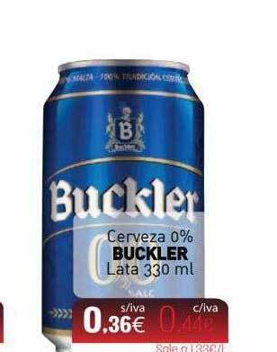 Cuevas Cash Cerveza 0% buckler lata oferta