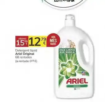 Supermercados Charter Ariel Original Detergent liquid oferta