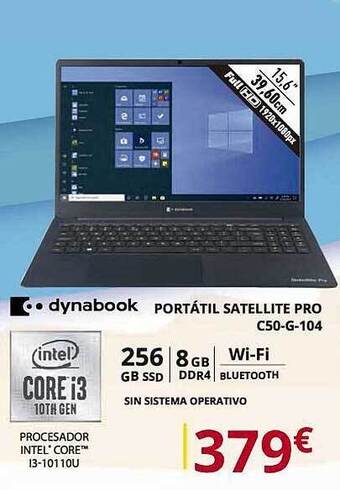 Dynos Informática Dynabook portátil satellite pro c50-g-104 oferta