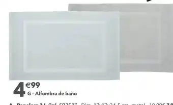 GiFi G - alfombra de baño oferta