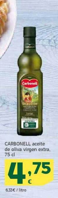 HiperDino Carbonell aceite de oliva virgen extra oferta