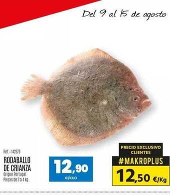 Makro Rodaballo de crianza oferta