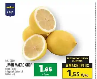 Makro Limón makro che oferta