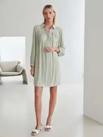 Shein Motf eco vestido fruncido viscosa de marca lenzing™ ecovero™ oferta