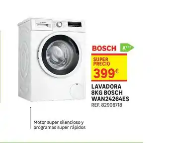 Leroy Merlin BOSCH 8KG LAVADORA WAN24264ES oferta