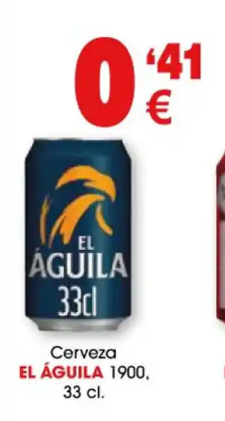 TOP Cash & Carry El Águila 1900 33cl Cerveza oferta