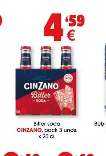 TOP Cash & Carry Cinzano Bitter Soda oferta