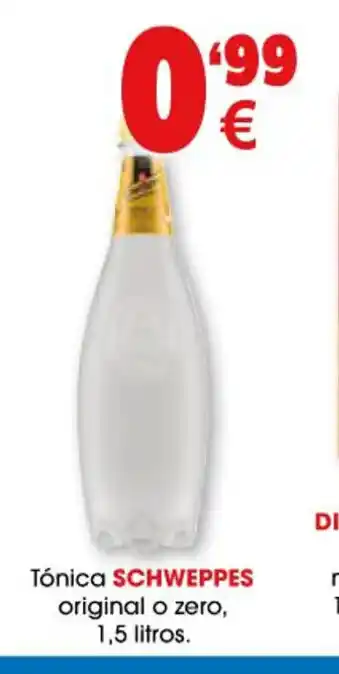 TOP Cash & Carry Tónica Schweppes Original o Zero 1,5litros oferta