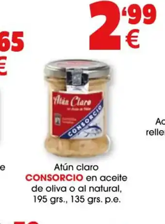 TOP Cash & Carry Atún Claro Consorcio En Aceite de Oliva o Al Natural oferta