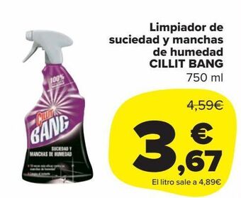 Carrefour Market Limpiador de suciedad y manchas de humedad cillit bang 750 ml oferta
