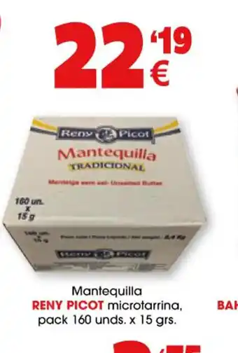 TOP Cash & Carry Reny Picot Mantequilla Microtarrina oferta