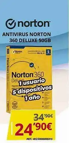 Dynos Informática Norton antivirus norton 360 deluxe oferta