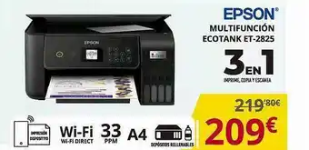 Dynos Informática Espon multifunción ecotank et-2825 oferta