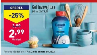 ALDI Gel Lavavajillas oferta