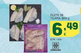 HiperDino Filete de tilapia oferta