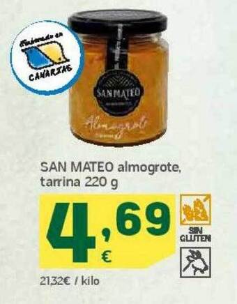 HiperDino San mateo almogrote tarrina oferta