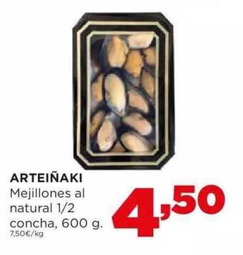 Alimerka Arteiñaki mejillones al natural 1 2 concha oferta