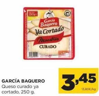 Alimerka Garcia baquero queso curado ya cortado oferta