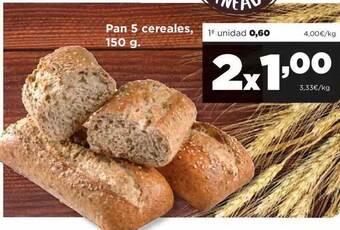 Alimerka Pan 5 cereales oferta